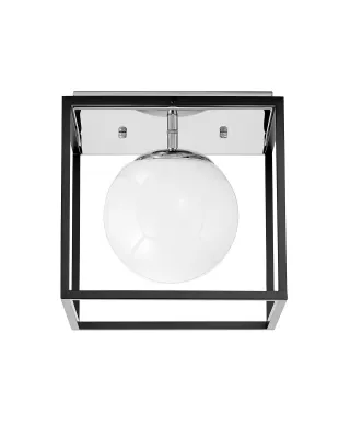 NOWOCZESNA LAMPA SUFITOWA CHROMOWANY PLAFON MALDINI W1