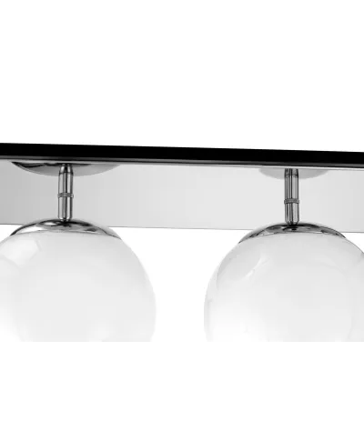 NOWOCZESNA LAMPA SUFITOWA CHROMOWANY PLAFON MALDINI W3