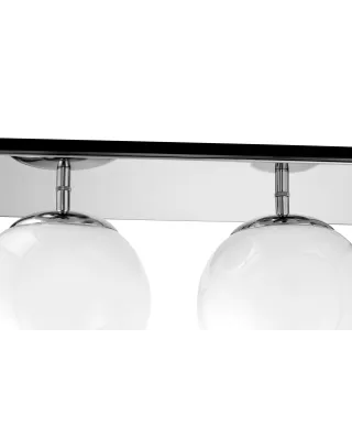 NOWOCZESNA LAMPA SUFITOWA CHROMOWANY PLAFON MALDINI W3