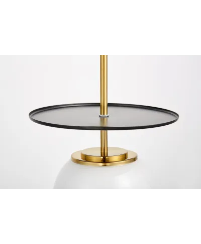 NOWOCZESNA LAMPA WISZĄCA CZARNO-MOSIĘŻNA DALTONA W1