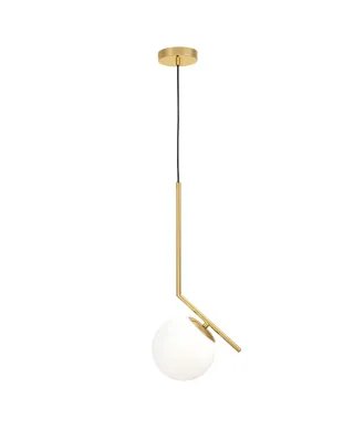 NOWOCZESNA LAMPA WISZĄCA MOSIĘŻNA SORENTO D15