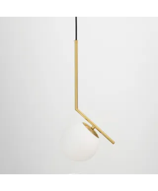 NOWOCZESNA LAMPA WISZĄCA MOSIĘŻNA SORENTO D15