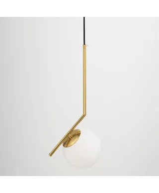 NOWOCZESNA LAMPA WISZĄCA MOSIĘŻNA SORENTO D15