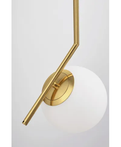 NOWOCZESNA LAMPA WISZĄCA MOSIĘŻNA SORENTO D15