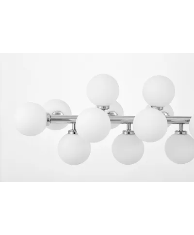 NOWOCZESNA LAMPA WISZĄCA CHROMOWANA PETRICA W24