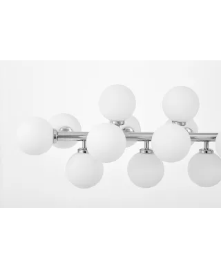 NOWOCZESNA LAMPA WISZĄCA CHROMOWANA PETRICA W24