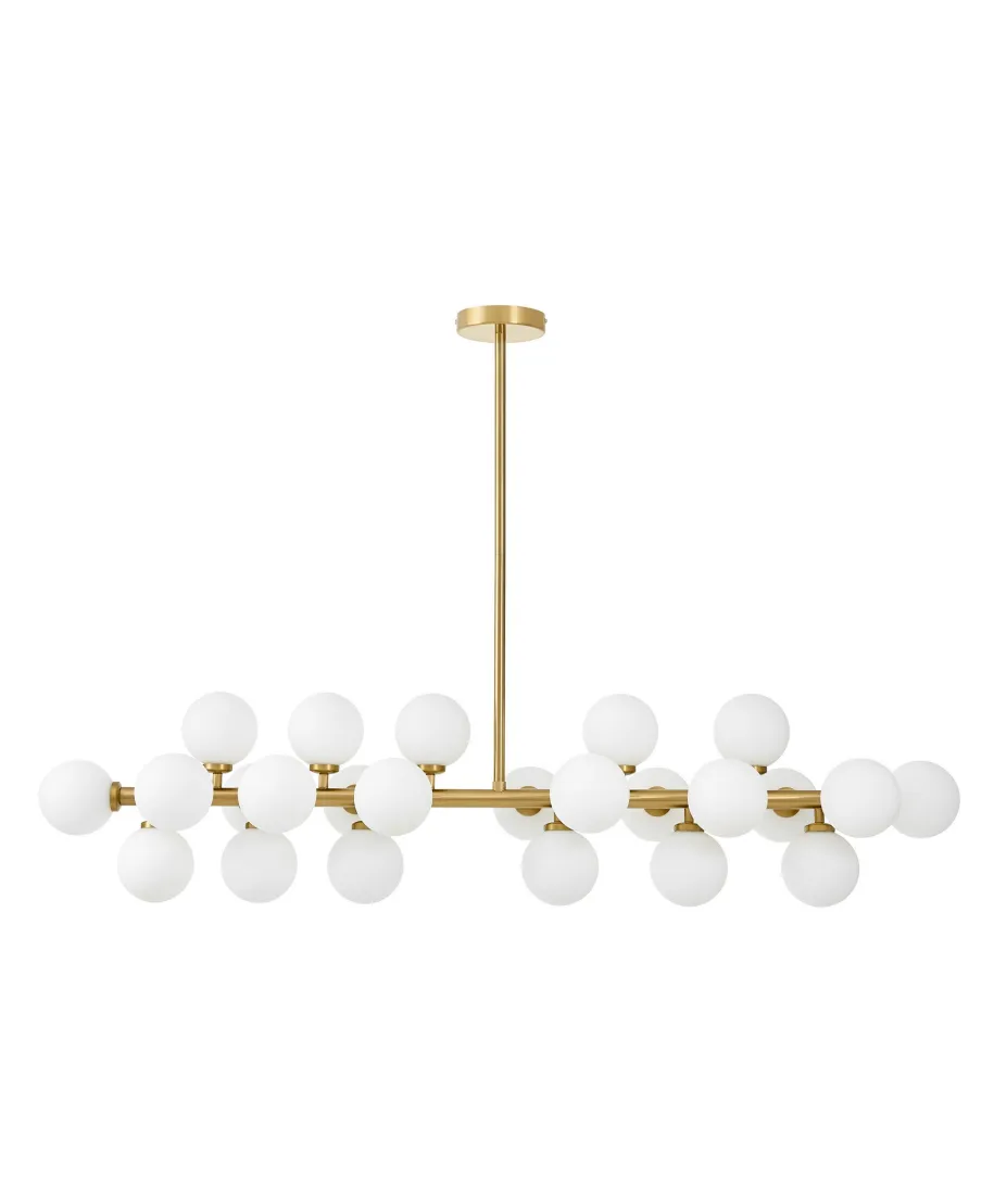 NOWOCZESNA LAMPA WISZĄCA MOSIĘŻNA PETRICA W24