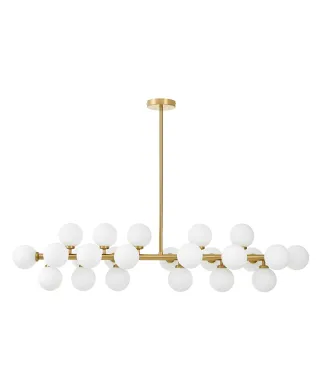 NOWOCZESNA LAMPA WISZĄCA MOSIĘŻNA PETRICA W24