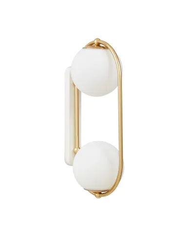 LAMPA ŚCIENNA KINKIET NOWOCZESNY ZŁOTY PANARI W2