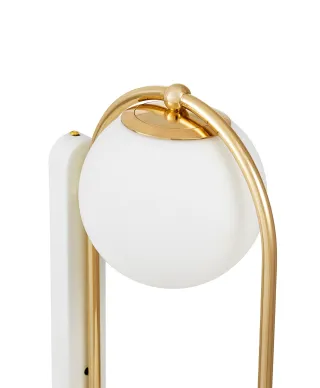 LAMPA ŚCIENNA KINKIET NOWOCZESNY ZŁOTY PANARI W2