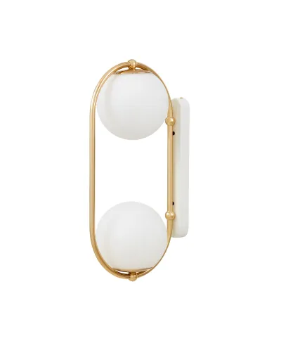 LAMPA ŚCIENNA KINKIET NOWOCZESNY ZŁOTY PANARI W2