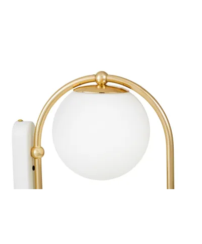 LAMPA ŚCIENNA KINKIET NOWOCZESNY ZŁOTY PANARI W2