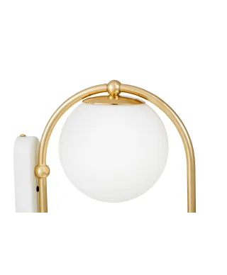 LAMPA ŚCIENNA KINKIET NOWOCZESNY ZŁOTY PANARI W2