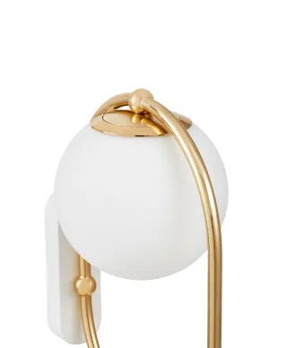 LAMPA ŚCIENNA KINKIET NOWOCZESNY ZŁOTY PANARI W1