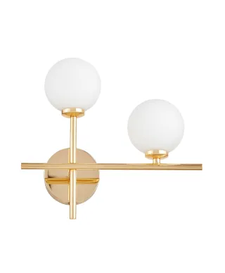 LAMPA ŚCIENNA KINKIET NOWOCZESNY ZŁOTY MARSIADA NEO RT