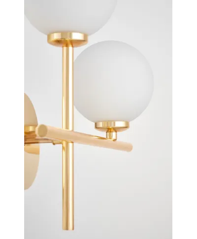 LAMPA ŚCIENNA KINKIET NOWOCZESNY ZŁOTY MARSIADA NEO RT