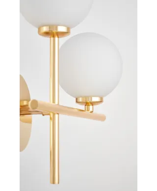 LAMPA ŚCIENNA KINKIET NOWOCZESNY ZŁOTY MARSIADA NEO RT