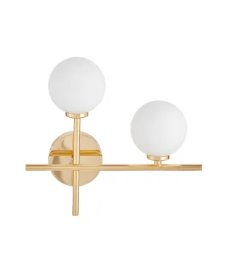 LAMPA ŚCIENNA KINKIET NOWOCZESNY ZŁOTY MARSIADA NEO RT