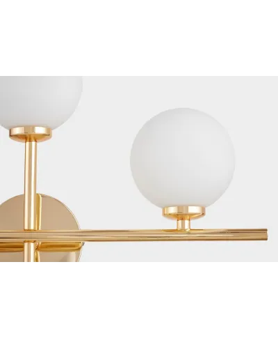 LAMPA ŚCIENNA KINKIET NOWOCZESNY ZŁOTY MARSIADA NEO RT