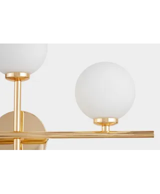 LAMPA ŚCIENNA KINKIET NOWOCZESNY ZŁOTY MARSIADA NEO RT