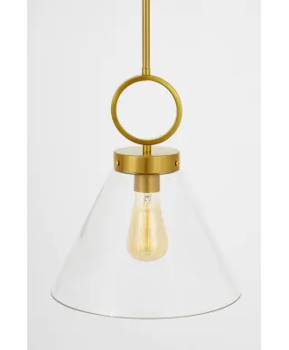 LAMPA WISZĄCA MOSIĘŻNA NOWOCZESNA FERMINI