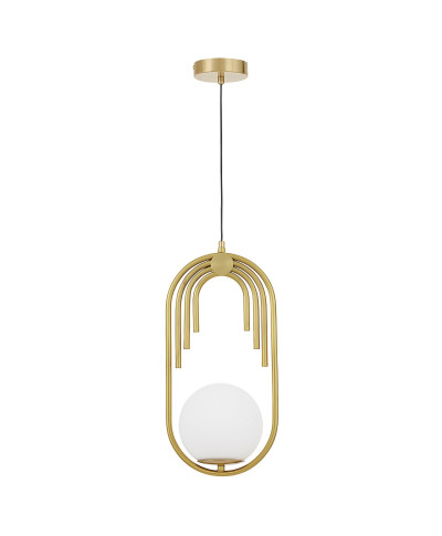 GLAMOUR LAMPA WISZĄCA BIAŁA ZANETTI D15