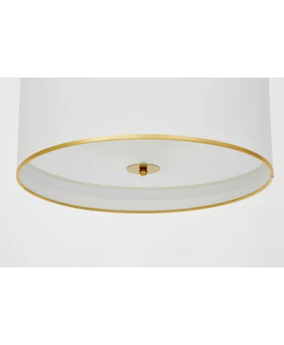 GLAMOUR LAMPA WISZĄCA BIAŁA ZANETTI TRIO