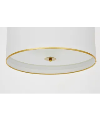 GLAMOUR LAMPA WISZĄCA BIAŁA ZANETTI TRIO