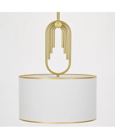 GLAMOUR LAMPA WISZĄCA BIAŁA ZANETTI TRIO