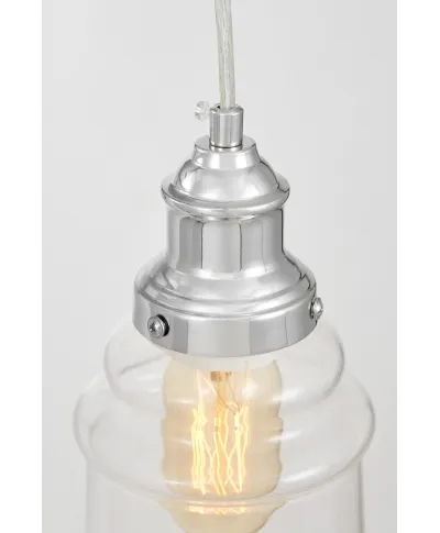 LAMPA ŚCIENNA KINKIET LOFTOWY CHROMOWANY MOLETTI W1