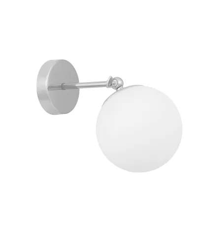 LAMPA ŚCIENNA KINKIET NOWOCZESNY CHROMOWANY FREDICA W1