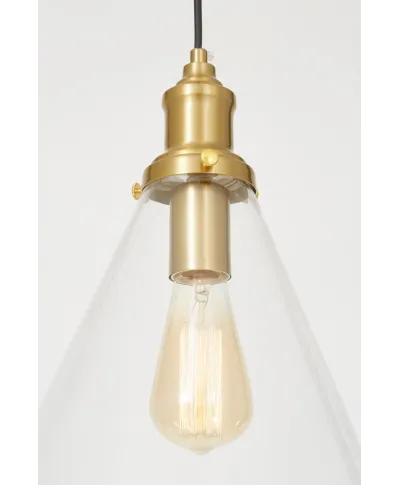 LAMPA WISZĄCA MOSIĘŻNA NOWOCZESNA FEROLI