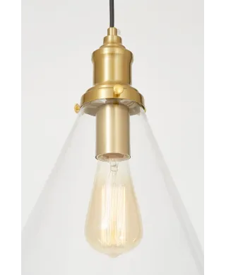 LAMPA WISZĄCA MOSIĘŻNA NOWOCZESNA FEROLI