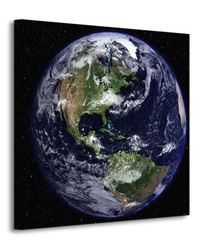 Planeta Ziemia - Obraz na płótnie