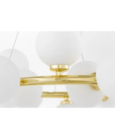 NOWOCZESNA LAMPA WISZĄCA KLASYCZNE ZŁOTO MARSIADA W15