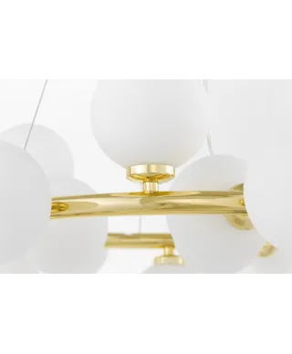 NOWOCZESNA LAMPA WISZĄCA KLASYCZNE ZŁOTO MARSIADA W15