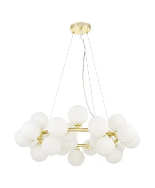 NOWOCZESNA LAMPA WISZĄCA KLASYCZNE ZŁOTO MARSIADA W25