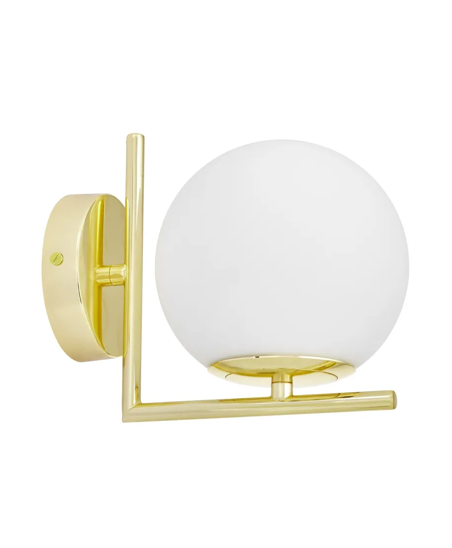 NOWOCZESNA LAMPA ŚCIENNA KINKIET KLASYCZNE ZŁOTO SORENTO D15