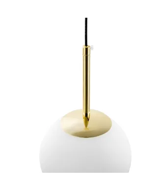 NOWOCZESNA LAMPA WISZĄCA KLASYCZNE ZŁOTO FREDICA D15