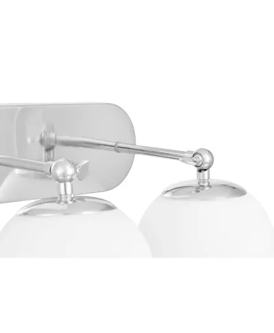 LAMPA ŚCIENNA KINKIET NOWOCZESNY CHROMOWANY FREDICA W2