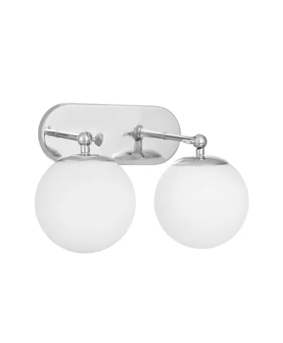 LAMPA ŚCIENNA KINKIET NOWOCZESNY CHROMOWANY FREDICA W2