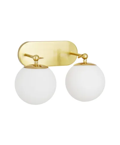 LAMPA ŚCIENNA KINKIET NOWOCZESNY MOSIĘŻNY FREDICA W2