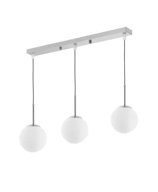 NOWOCZESNA POTRÓJNA LAMPA CHROMOWANA FREDICA W3 PROPRO