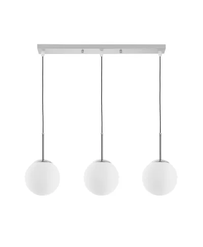 NOWOCZESNA POTRÓJNA LAMPA CHROMOWANA FREDICA W3 PROPRO