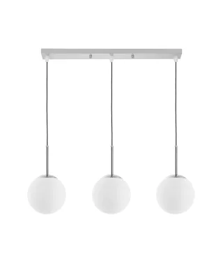 NOWOCZESNA POTRÓJNA LAMPA CHROMOWANA FREDICA W3 PROPRO