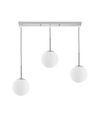 NOWOCZESNA POTRÓJNA LAMPA CHROMOWANA FREDICA W3 PROPRO