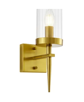 LAMPA ŚCIENNA KINKIET MOSIĘŻNY MORATTI W1