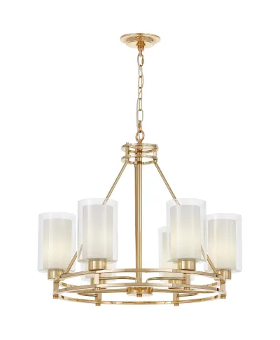 NOWOCZESNA LAMPA WISZĄCA ZŁOTA MARIETTA W6