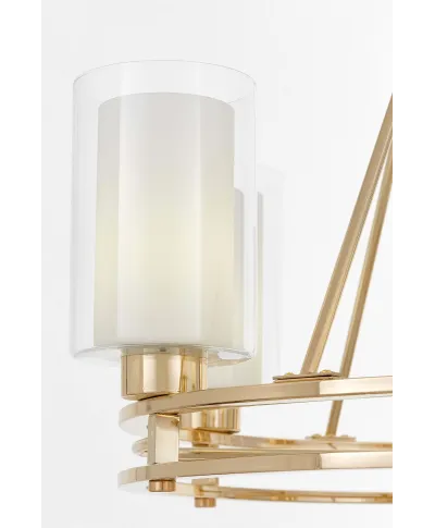 NOWOCZESNA LAMPA WISZĄCA ZŁOTA MARIETTA W6