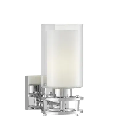 LAMPA ŚCIENNA KINKIET NOWOCZESNY CHROMOWANY MARIETTA W1